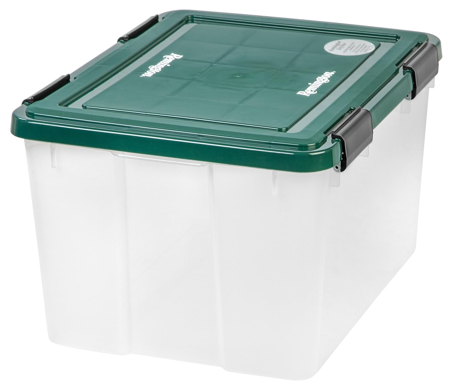 IRIS USA, Inc. 46 Quart Remington WEATHERTIGHT Storage Box, Green
