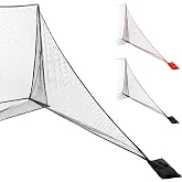 GoSports Shank Net Attachment for Golf Hitting Nets - Black or Red