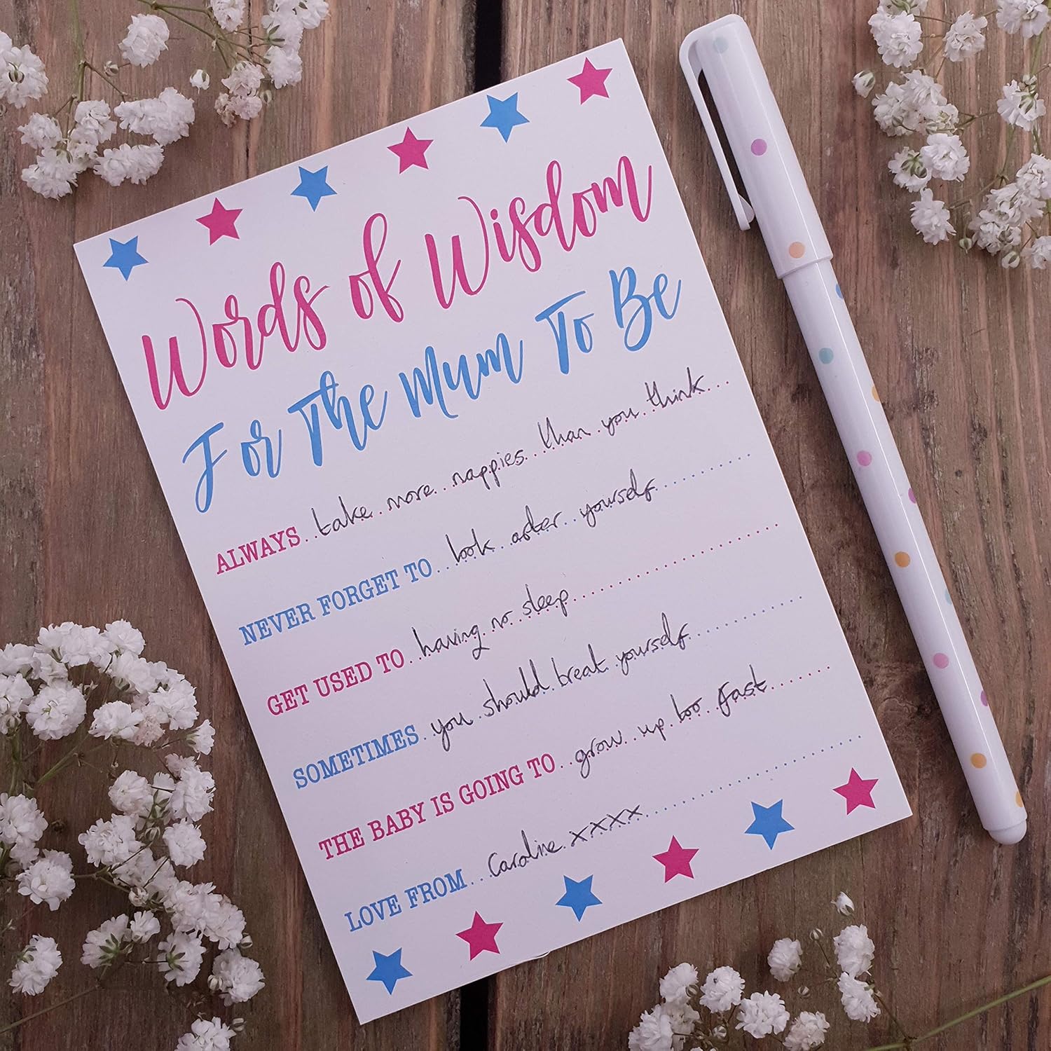 Hunts England Baby Shower Games Words Of Wisdom For The Mum To Be 1 Pack Of 8 Cards The Sicily Collection Amazoncouk Toys Games Hunts England Baby Shower Games Words Of Wisdom For The Mum To Be 1 Pack Of 8 Cards The Sicily Collection Amazoncouk Toys Games