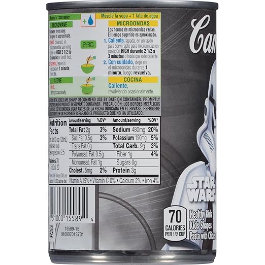 Amazon.com : Campbells Condensed Star Wars Soup, 10.5 oz ...