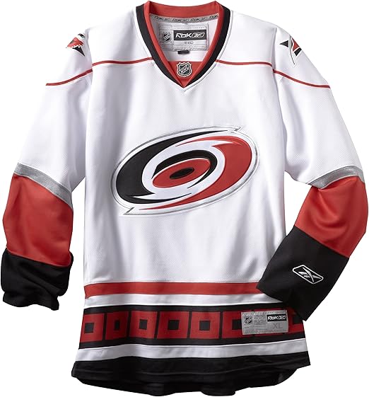 Amazon.com : NHL Carolina Hurricanes Premier Jersey, White, Small : Sports Fan Jerseys : Clothing