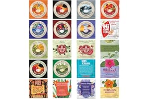 The Republic of Tea – Premium Assortment of Teas & Herbs, 40 Individually Wrapped Tea Bags