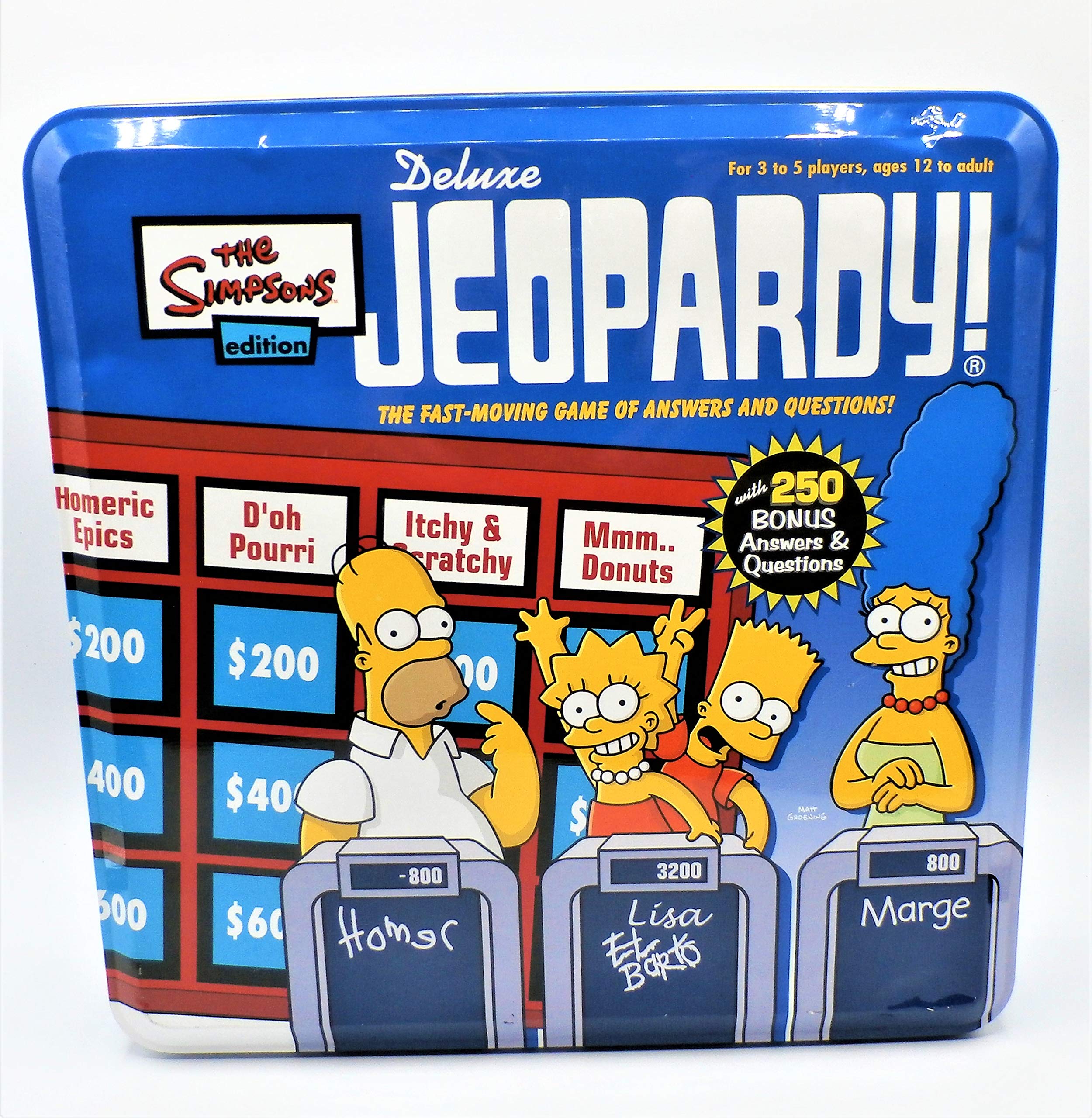 The Simpsons Jeopardy Game