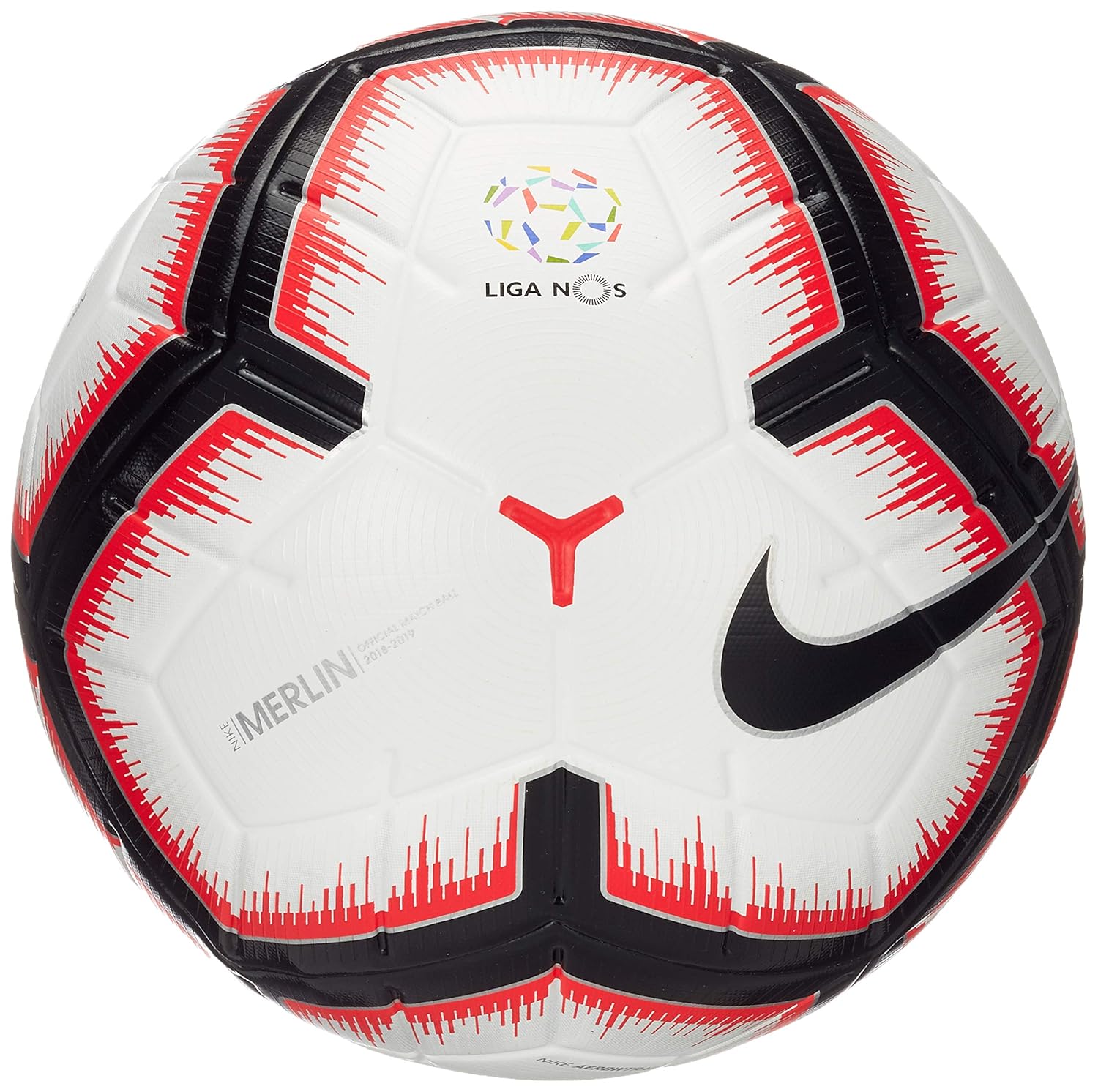 Nike nos Merlin Fútbol, White/Bright Crimson/Black, 5: Amazon.es ...