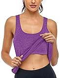 Cestyle Sports Bra Tank Tops for Women, Workout