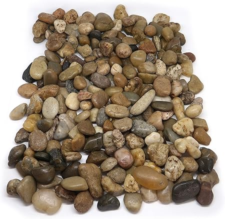 1buy Uk 1kg New Assorted Browns Natural Decorative Stones Pebbles