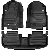 TuxMat - for Subaru Forester 2019-2024 Models - Custom Car Mats - Maximum Coverage, All Weather, Laser Measured - This Full Set Includes 1st and 2nd Rows