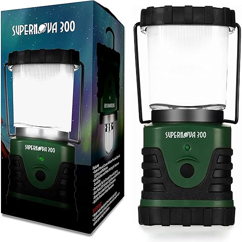 Supernova 300 Lumens Ultra Bright LED Camping and Emergency Lantern