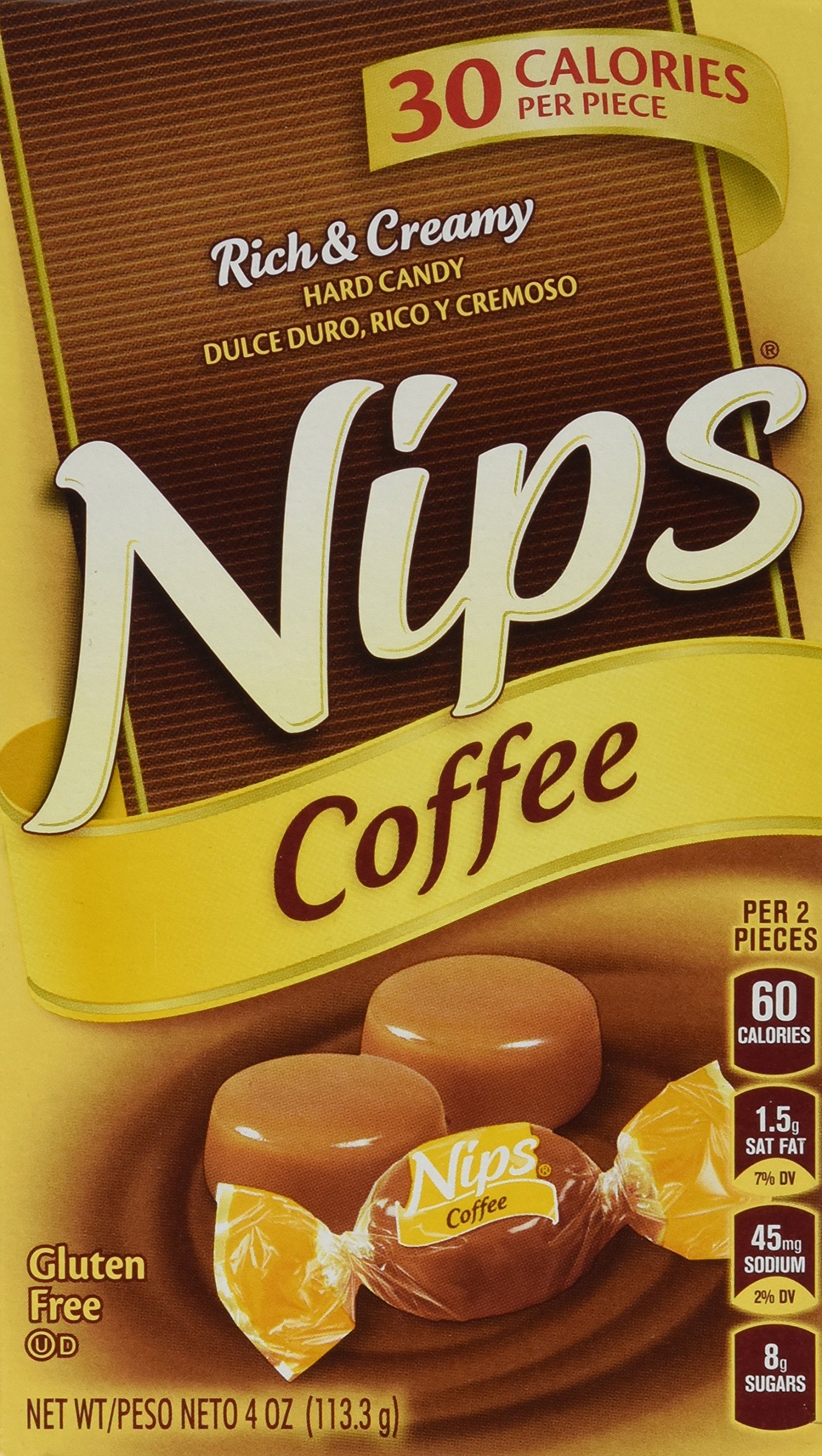 Nips Chocolate Parfait Rich & Creamy Hard Candy, 4oz (Pack