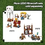 LEGO Minecraft Ghast Balloon Village Attack 21273 with Steve House Minifigs view 7
