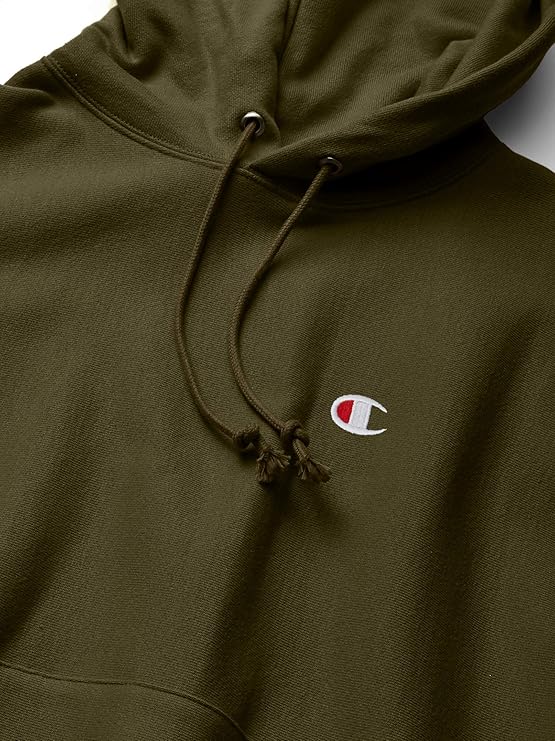 champion hoodie olive