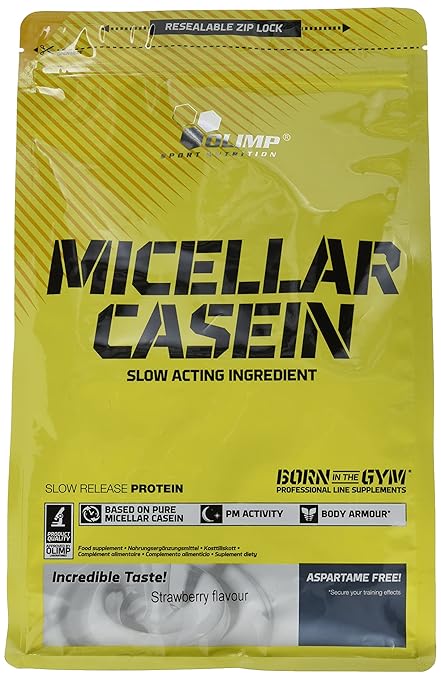 Olimp Micellar Casein Beutel Erdbeere, 600 g