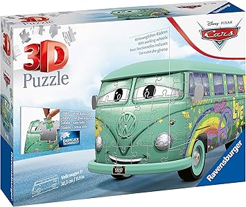 vw camper van 3d puzzle