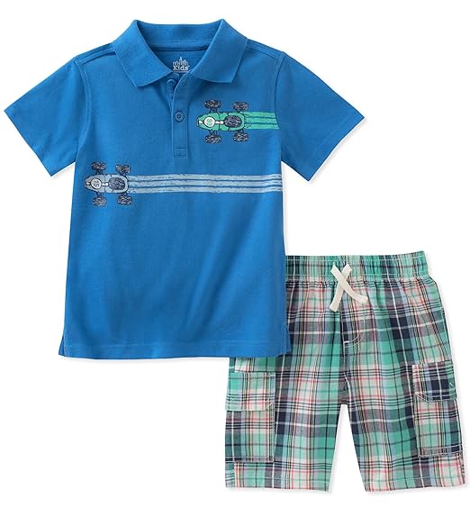 kids polo shorts