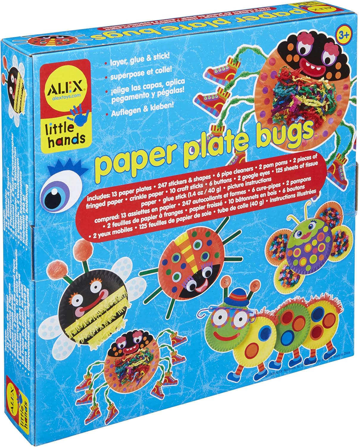 alex paper plate bugs