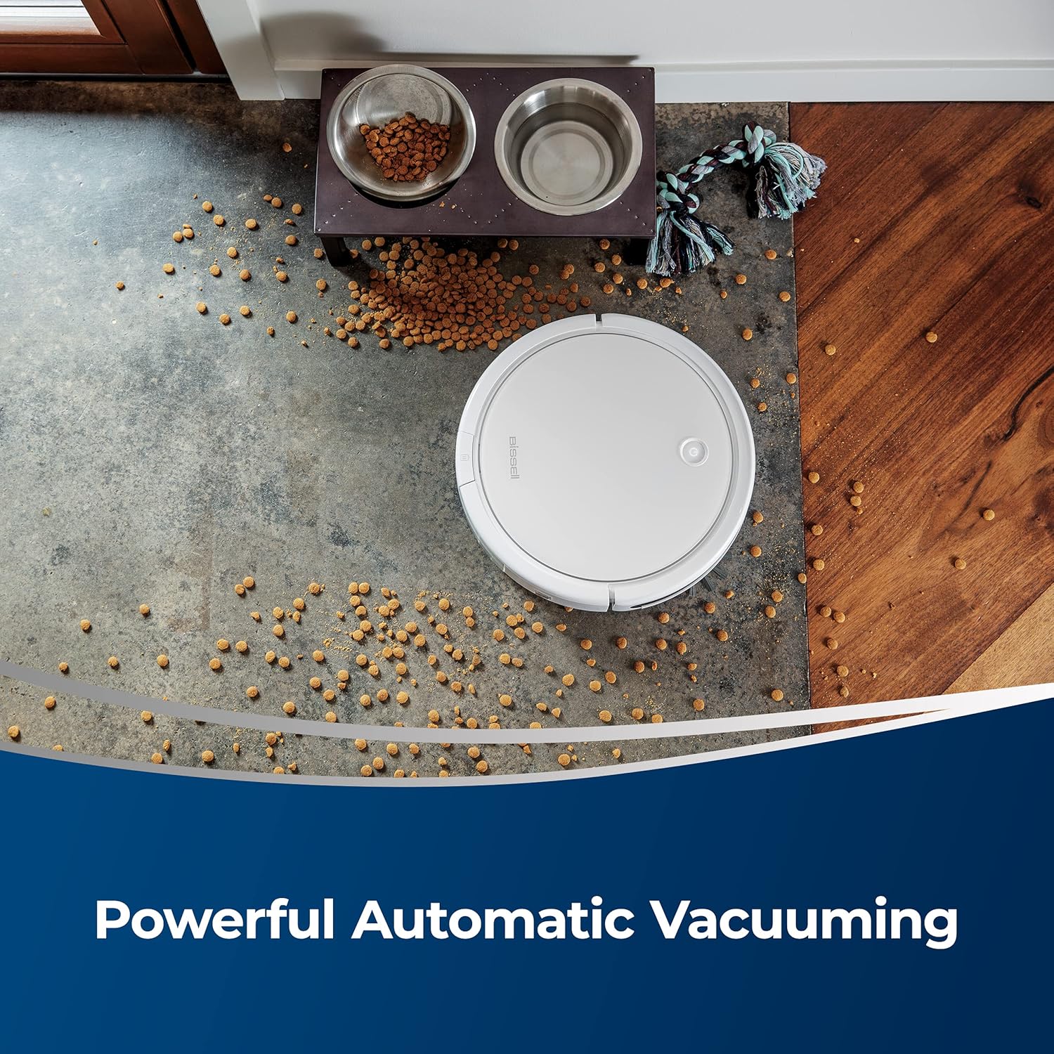 BISSELL SpinWave Hard Floor Expert Wet and Dry Robot Vacuum, WiFi Connected with Structured Navigation, 3115: Home & Kitchen