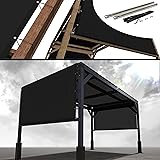Royal Shade Brown 10' W x 16' L Pergola Sun Shade