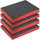 Outus 4 Pcs Cuttable Polyurethane Foam Pads Foam