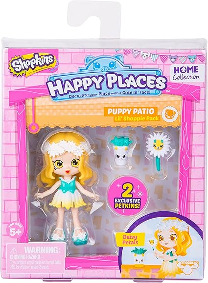 Amazon.com: Muñeca Daisy Petals Shopkins Happy Places, temporada 2, paquete individual: Toys \u0026 Games