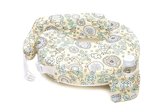 Amerikanisches Stillkissen gelbes Blumenmuster