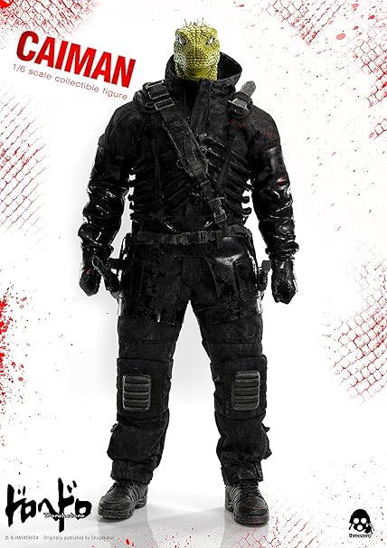 Amazon Com Threezero Dorohedoro Caiman 1 6 Scale Action Figure Toys Games Amazon Com Threezero Dorohedoro Caiman 1 6 Scale Action Figure Toys Games