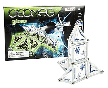 Geomag 332 - Glow Panels, 76-teilig