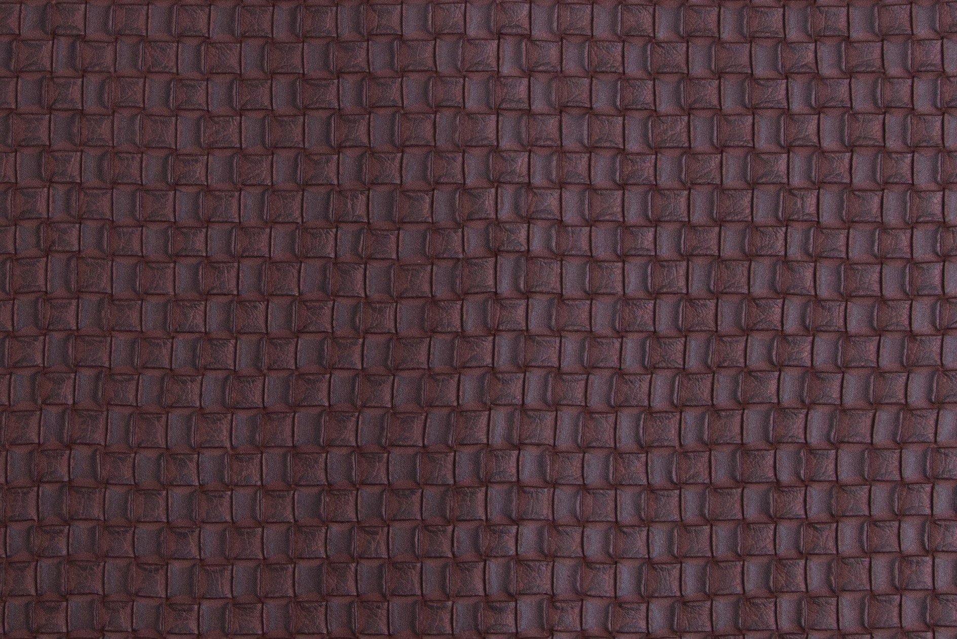 Wintop Faux Leather Placemat, 13"X18", Set of 6, Chocolate