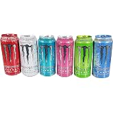 Monster Energy Ultra Zero Sugar Energy Drinks 16 ounce cans (Vareity Pack 2, 6 Cans)