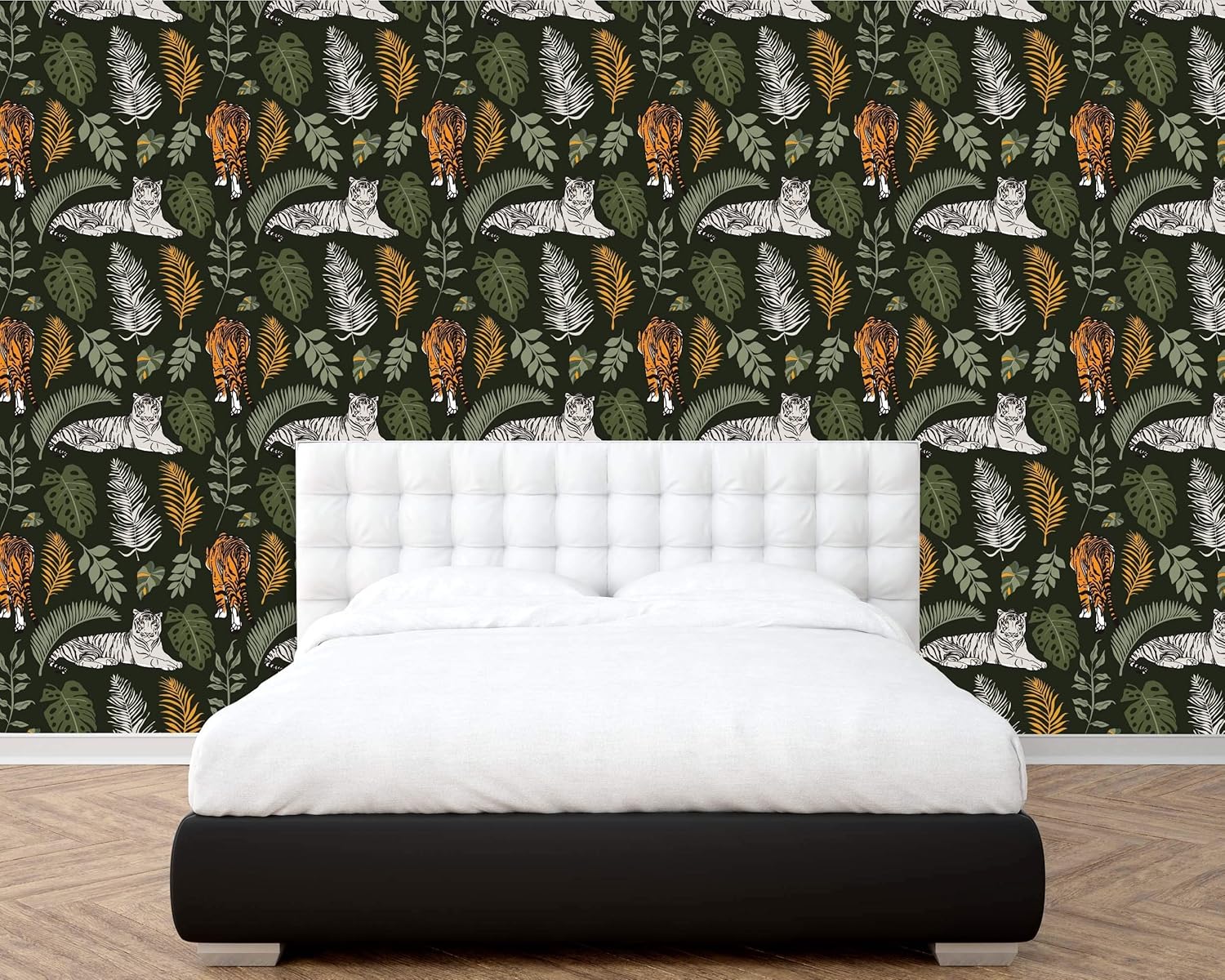 Amazon.com: Removable Peel and Stick Wallpaper, Tiger in the jungle