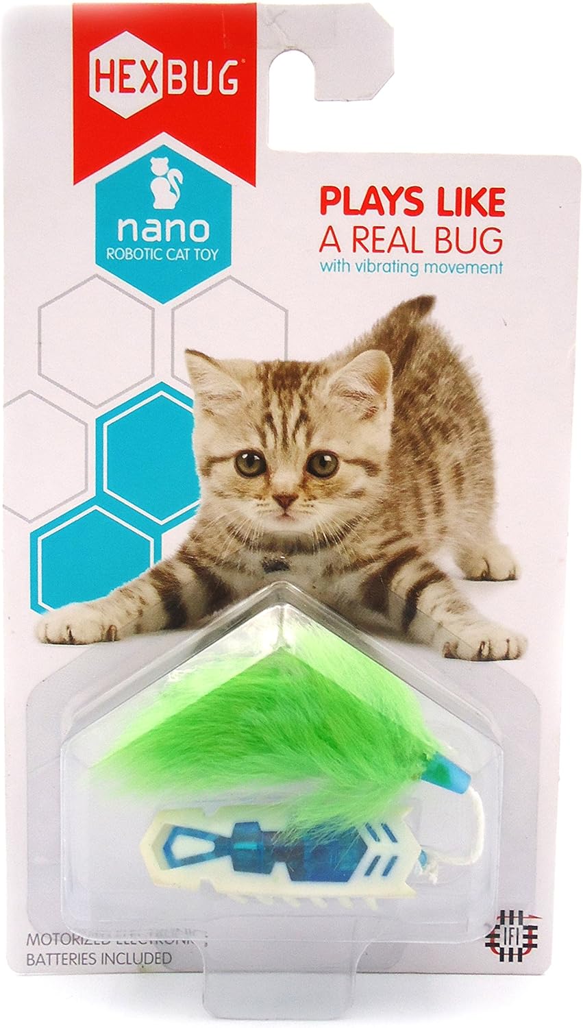robot bug cat toy
