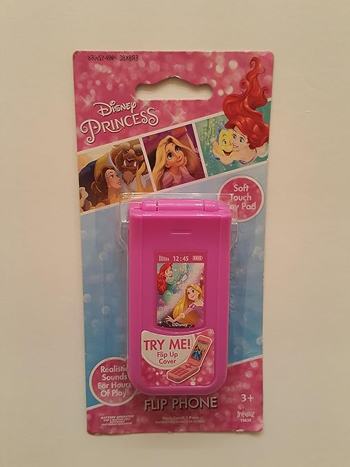 disney princess toy flip phone