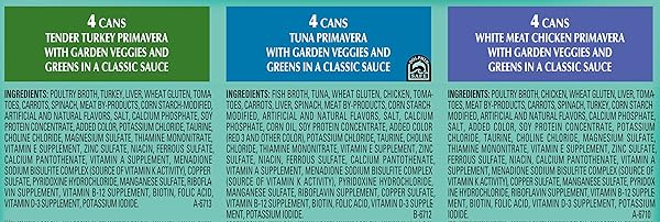 PURINA FANCY FEAST MEDLEYS PRIMAVERA COLLECTION GOURMET WET CAT FOOD VARIETY PACK – (12) 3 OZ. CANS