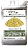 The Spice Way Fennel Seed Ground - bulk seeds powder great for tea and cooking 8 oz