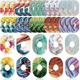 Siifert 30 Pack Waterproof Adhesive Patches, Compatible with Dexcom G7 | Breathable Water-resistant over Patches, Pre Cut Adhesive Cgm Tape Stickers Sensor Covers for Monitor Sensor, 10 Styles