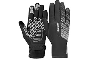 GripGrab Ride Waterproof Winter Cycling Gloves Windproof Thermal Padded Bike Gloves Fleece Lined Cold Weather Bicycle Glove