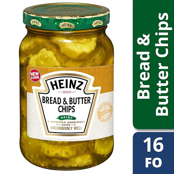 Heinz bread&Butter pickle slices (013000005517)