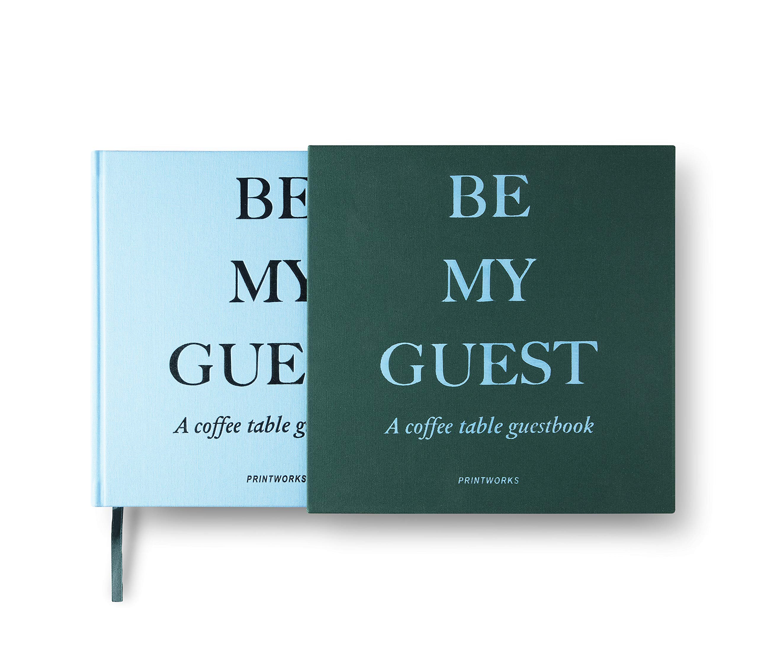 PrintWorks Guest Book - Green/Blue (PW00374)