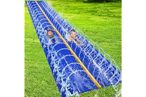Stargo 18 x 5 ft - Slip Splash and Slide, Water Slides for Kids - Backyard waterslide for Kid Outdoor Fun Summer Water Toys, Water Activities for Kids and adults for backyard fun, Ages 4-8, 5 6 7 8-12