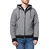 Champion Men's Hooded Softshell Bomber Jacket With Bib