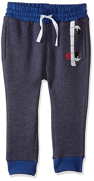 Boys Relaxed Regular Fit Plain Trousers