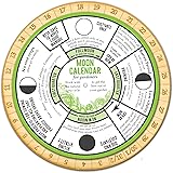 amazon com moon calendar for gardeners garden in harmony with phases of the moon biodynamic gardening methods and old farmers almanac use the lunar cycle for planting 365 day perpetual moon calendar