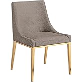 Meridian Furniture Haines Brown Fabric Dining Chair