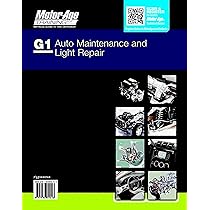 By Motor Age Staff Ase G1 Study Guide Auto Maintenance And Light Repair Motor Age Training Paperback Motor Age Staff 9781934855676 Amazon Com Books