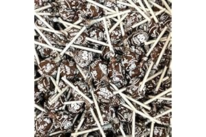SNEAKY MANGO Chocolate Tootsie Pops 40 Piece Bulk Candy Pack Individually Wrapped Lollipops - Approx. 1.68 Lbs of Pops