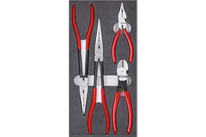 KNIPEX - 00 20 01 V16 Tools - 4 Piece Automotive Pliers Set in Foam Tray (002001V16)