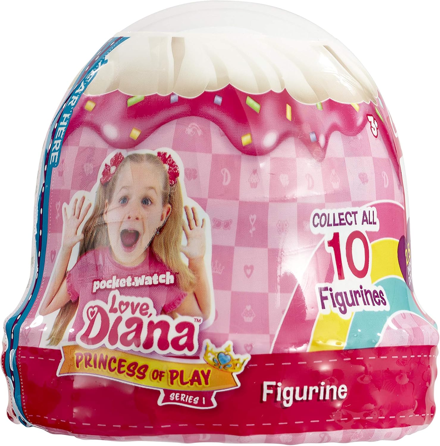 Love, Diana 918524.012 2.5" Diorama Figure-Includes Scented Doll and Accessories