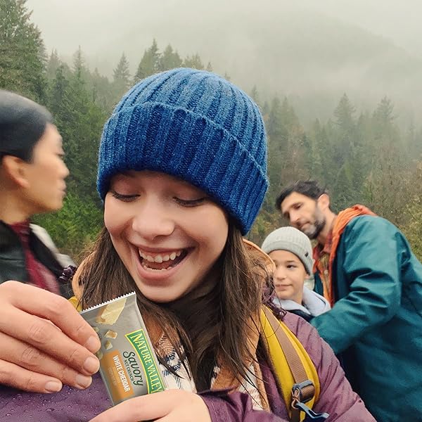 NATURE VALLEY SAVORY NUT CRUNCH BARS, WHITE CHEDDAR, 0.89 OZ, 5 BARS