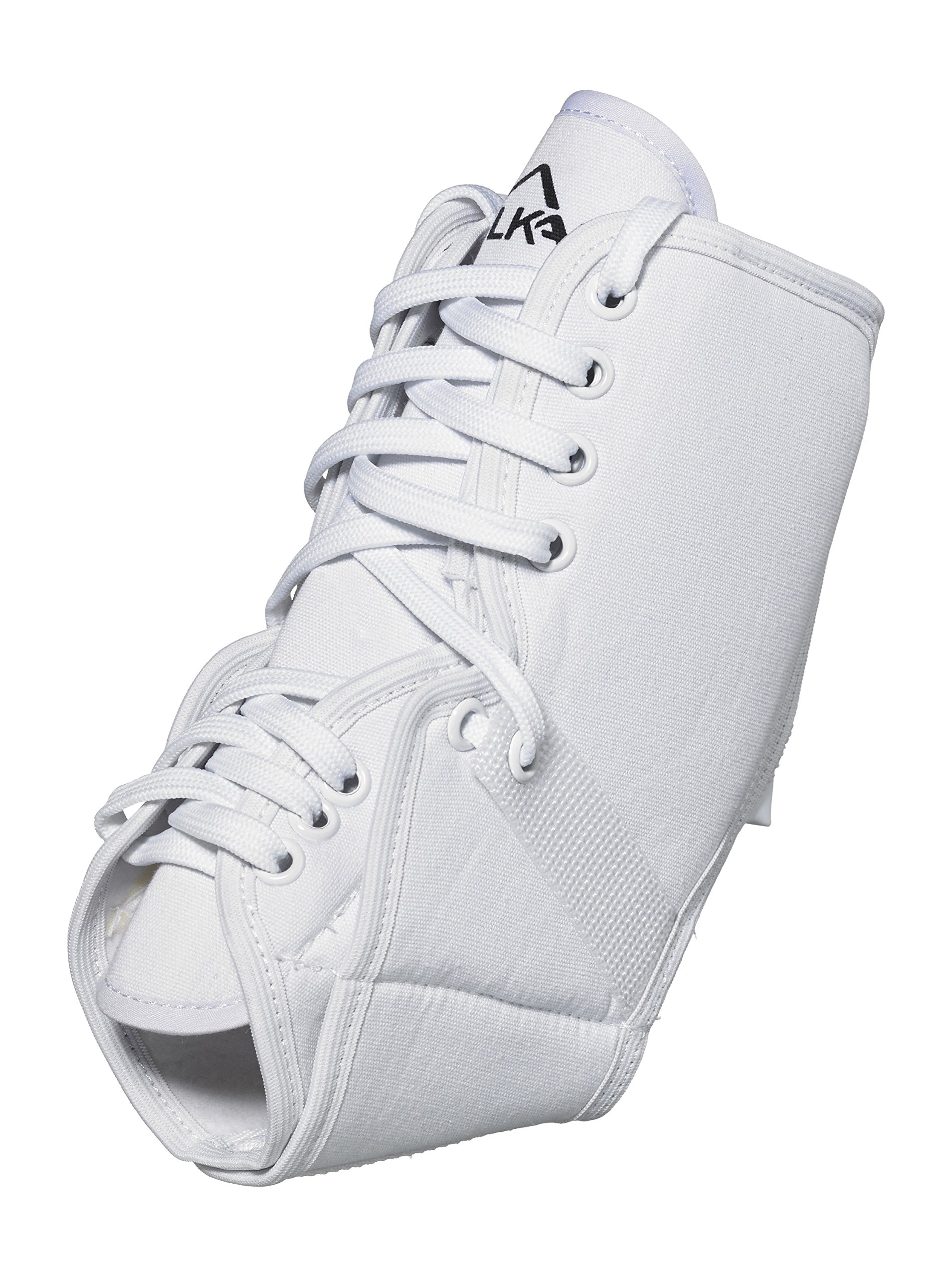 ZZ VULKAN WHITE ANKLE BRACE + LACES (7901) - XL