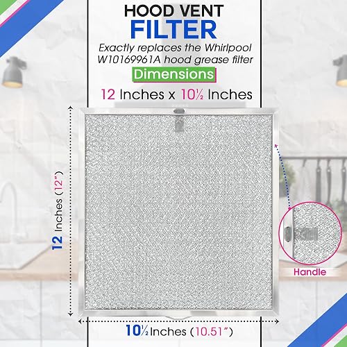 For Stove Exhaust Fan Filter Replacement Range Hood Filter Replacement