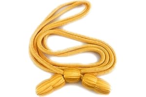 M&F WESTERN M & F Western Men's Acorn Cavalry Hat Band Yellow One Size